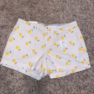 Lemon shorts